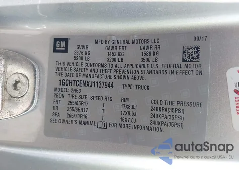1GCHTCENXJ1137944